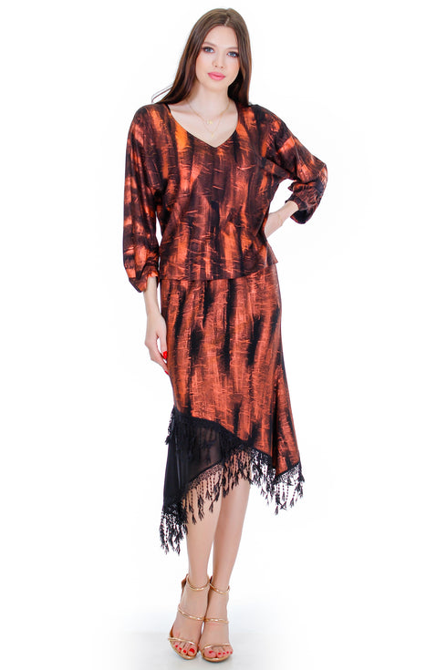 Bluza pictata  Liza Panait Liza Panait Online Boutique